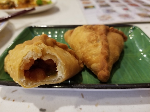 BBQ chicken puff