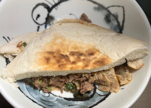 Chinese beef hamburger