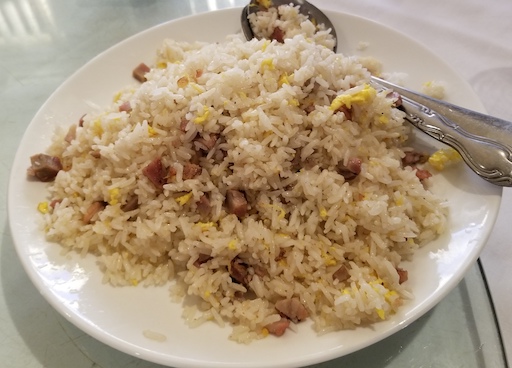 BBQ pork fried rice