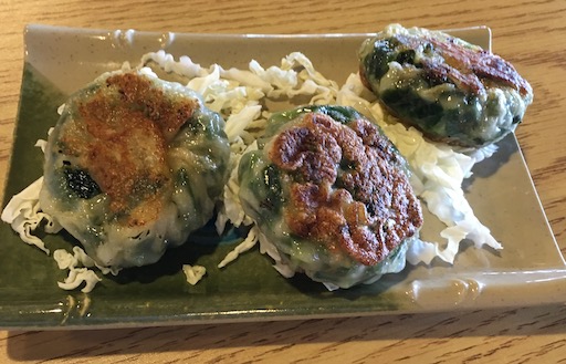 pan-fried chive dumpling