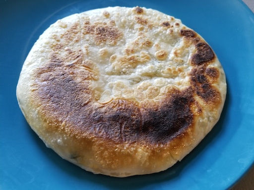 chives pancake
