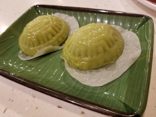 soft grated coconut mochi