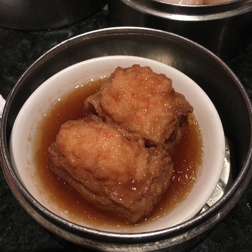 stuffed tofu w/ shrimp