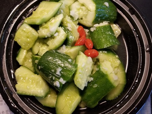 garlic cucumber salad