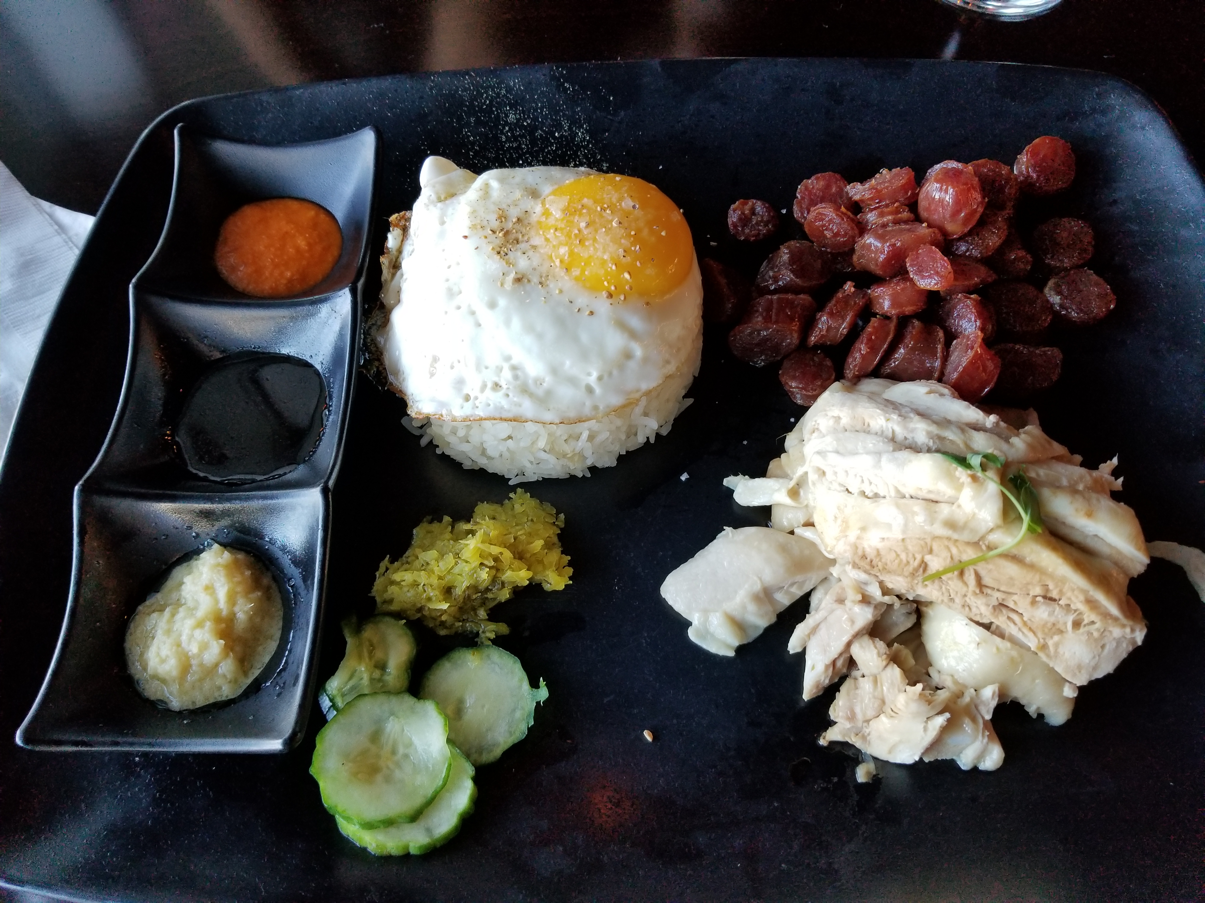 Hainanese chicken rice