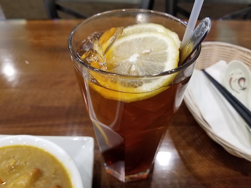 ice lemon tea