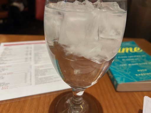 ice water
