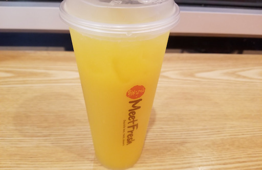 mango orange green tea
