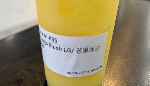 mango slush
