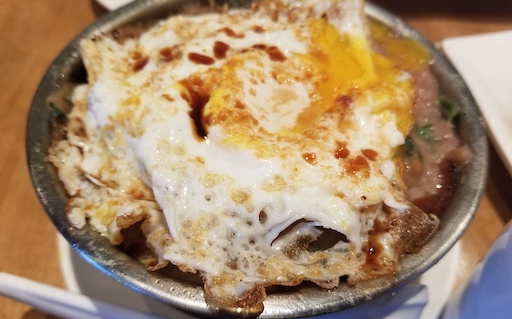 minced beef on rice