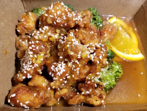 orange chicken