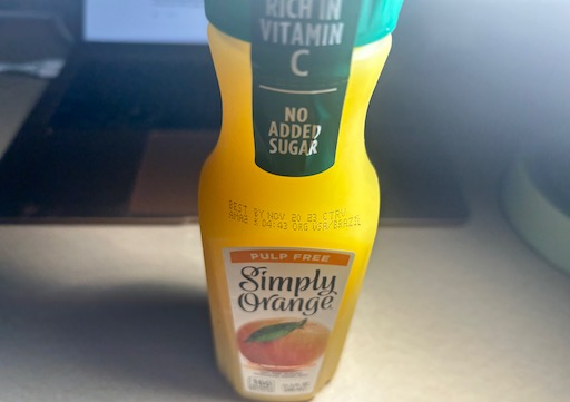 orange juice