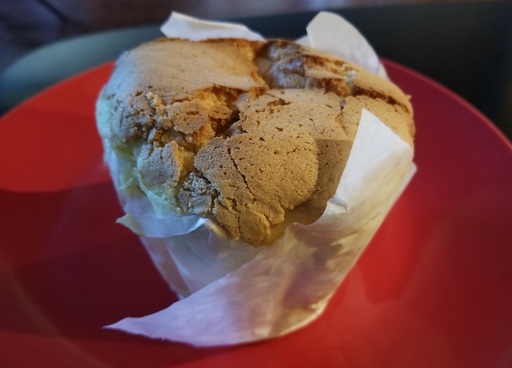 paper-wrapped cake