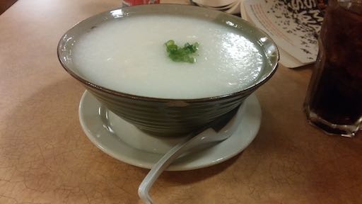 plain congee