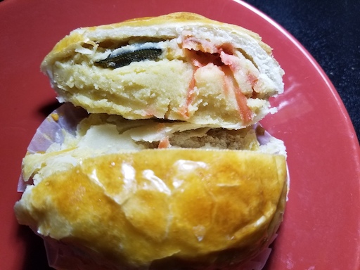 preserved egg pastry