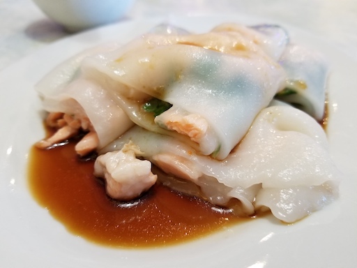 salmon rice roll