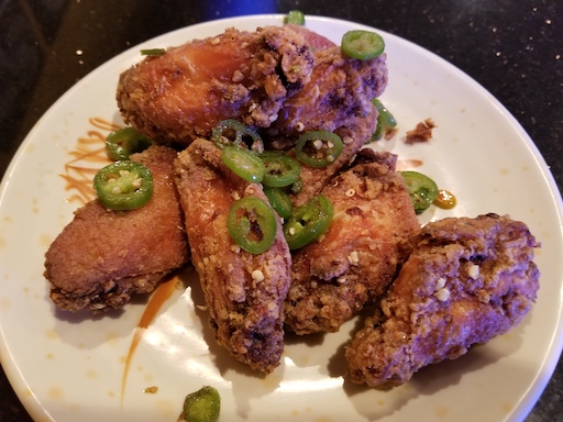 salt and pepper chicken wings
