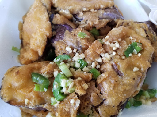salt and pepper eggplant