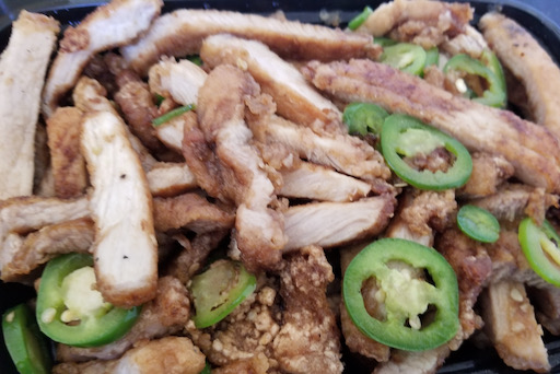 salt and pepper pork chop