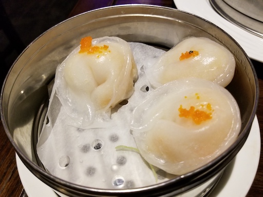 scallop and shrimp dumpling