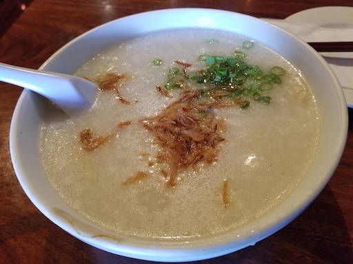 seafood congee