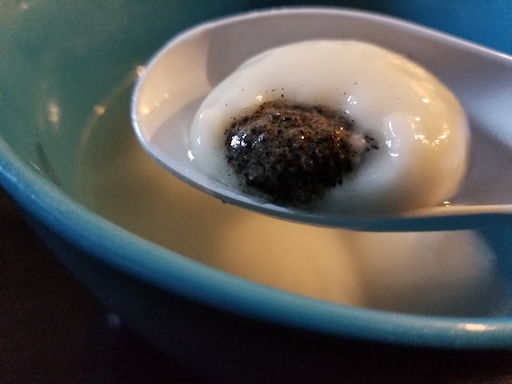 sesame rice balls