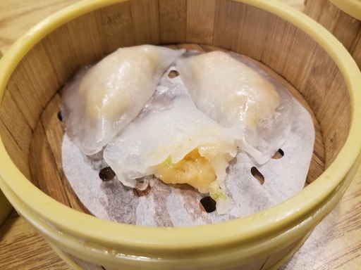 steamed shrimp dumpling
