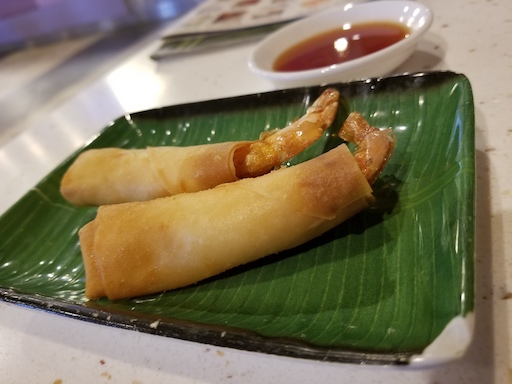 fried shrimp roll