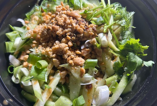 Sichuan cold noodles
