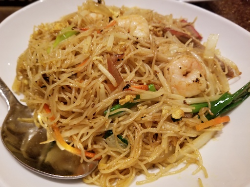 Singapore-style noodles