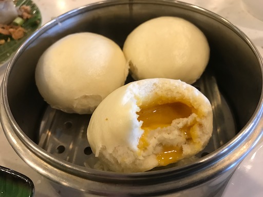 molten custard bun