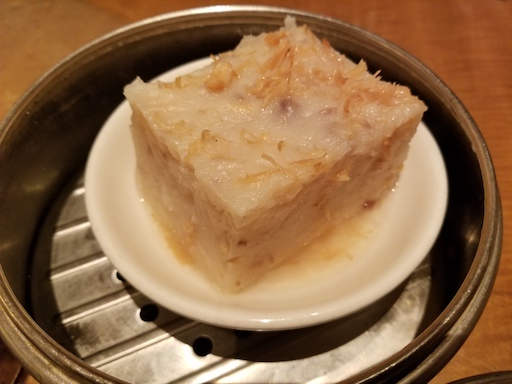 steamed turnip cake
