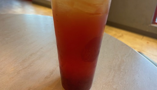 strawberry green tea