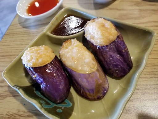 stuffed eggplant