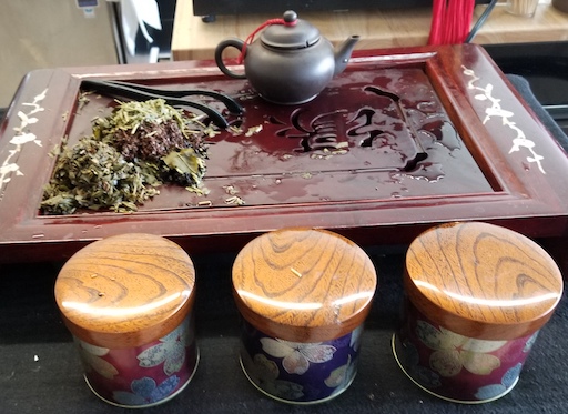 tea leaves